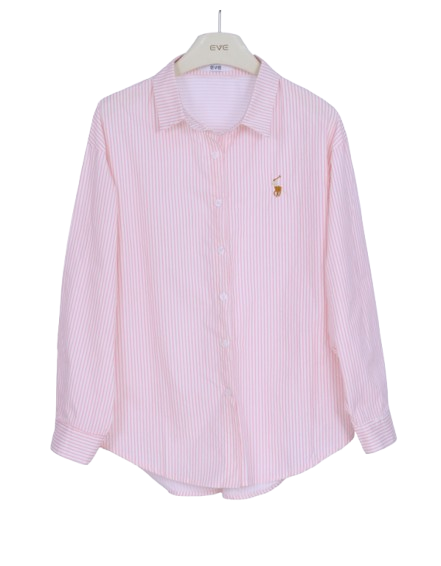 Oversized Striped Shirt